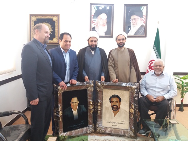 تجلیل از پیشکسوت کشتی و شهردار اسلام آبادغرب+عکس