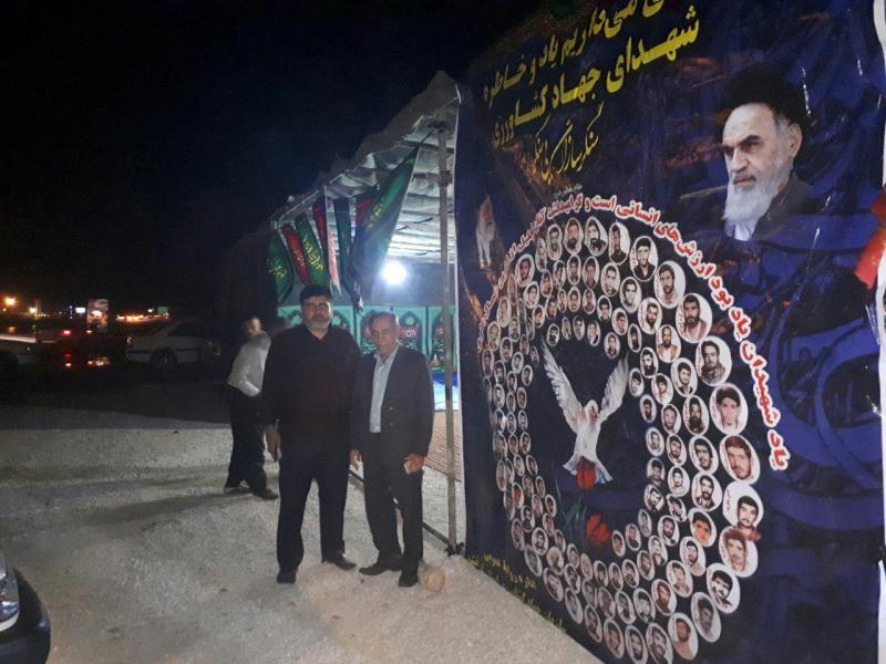 تصاویری از خدمت رسانی به زوار اربعین توسط موکب شهدای جهاد کشاورزی در اسلام آبادغرب