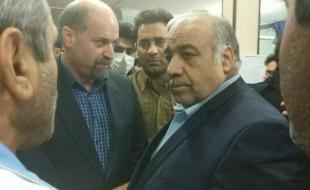 حضور استاندار کرمانشاه در بیمارستان اسلام آباد غرب 