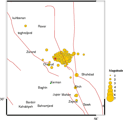 هجدک؛ هر ۱۱ دقیقه یک زلزله، ازگله؛ هر ۱۰ دقیقه یک زلزله