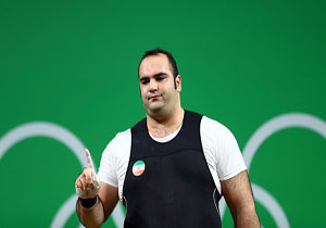 خداحافظی بهداد سلیمی با وزنه برداری +فیلم 