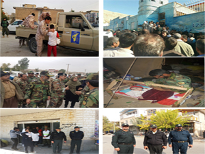 بسیج نیروهای مسلح ارتش، سپاه و انتظامی اسلام آبادغرب در خدمت رسانی به زلزله زدگان+تصاویر