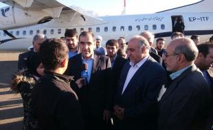 وزیر بهداشت درمان و آموزش پزشکی وارد استان کرمانشاه شد
