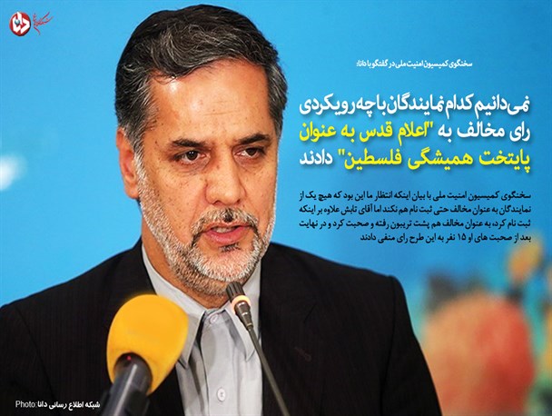 نمی دانیم کدام نمایندگان با چه رویکردی رای مخالف به "اعلام قدس به عنوان پایتخت همیشگی فلسطین" دادند/ هرچقدر فکر می کنیم توجیه کار این 15 نماینده را نمی فهمیم