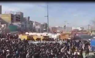 حضور برخی جریانات مشکوک در تجمع هایی برای مطالبات اقتصادی/ قدردانی مردم از نیروی انتظامی + فیلم