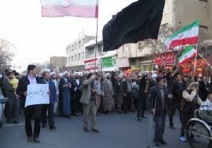 خروش مردم زنجان علیه آشوبگران + فیلم 