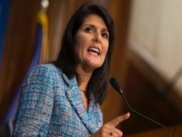 هیلی حفظ برجام را به اقدام جامعه بین‌الملل علیه برنامه موشکی ایران مشروط کرد