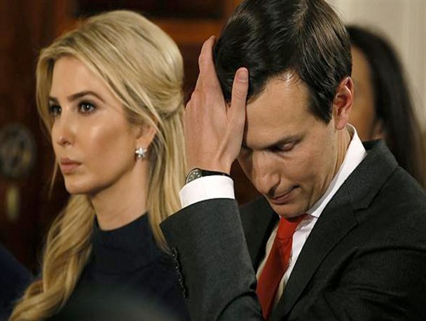 ترامپ به دنبال بیرون راندن دختر و دامادش از کاخ سفید است