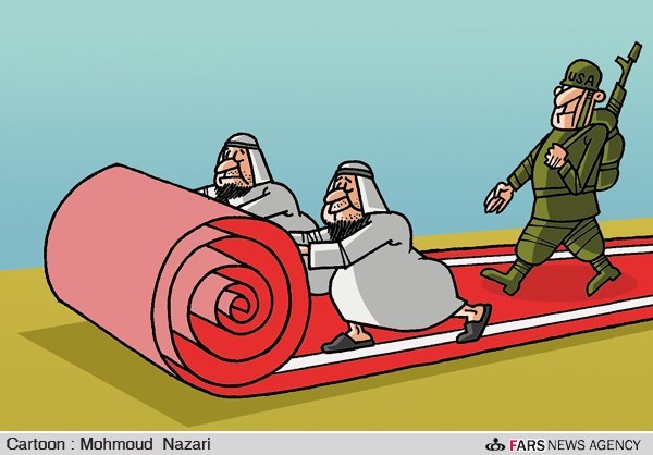 فرش قرمز اعراب برای حمله آمریکا به سوریه!