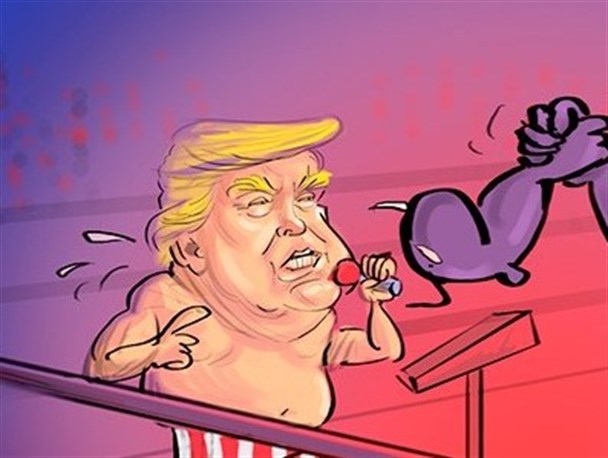 کاریکاتور/ مدعیان تمدن !!!