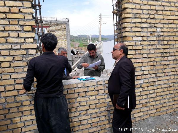 پیشرفت 80 درصدی روند بازسازی منازل زلزله زده مددجویان گهواره پیشرفت 80 درصدی روند بازسازی منازل زلزله زده مددجویان گهواره