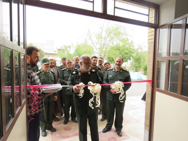 افتتاح دو باب ساختمان اداری در سپاه اسلام آبادغرب +تصاویر