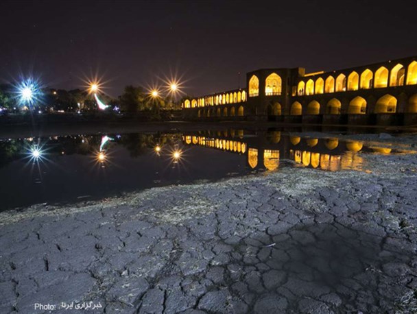 زاینده رود پس از بارش باران/تصاویر