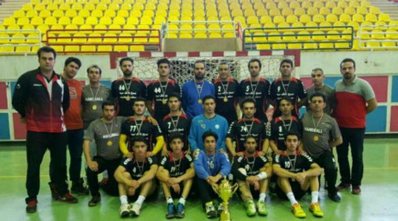 صعود تیم هندبال اسلام آبادغرب به لیگ برتر هندبال کشور