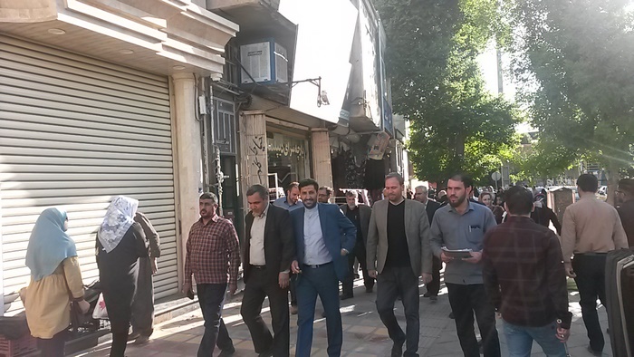  اجرای مانور تذکر لسانی امربه معروف ونهی از منکر در اسلام آبادغرب+تصاویر