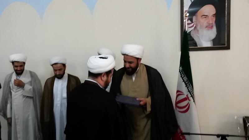 مراسم تودیع و معارفه مسئول دفتر نمایندگی ولی فقیه در سپاه شهرستان اسلام آباد غرب