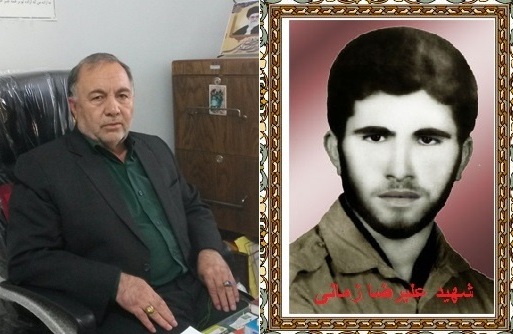 خاطراتی ازشهیدعلی رضا زمانی از زبان برادر شهید/ شهیدی که محل شهادتش را پیش بینی کرده بود خاطراتی ازشهیدعلی رضا زمانی از زبان برادر شهید/ شهیدی که محل شهادتش را پیش بینی کرده بود