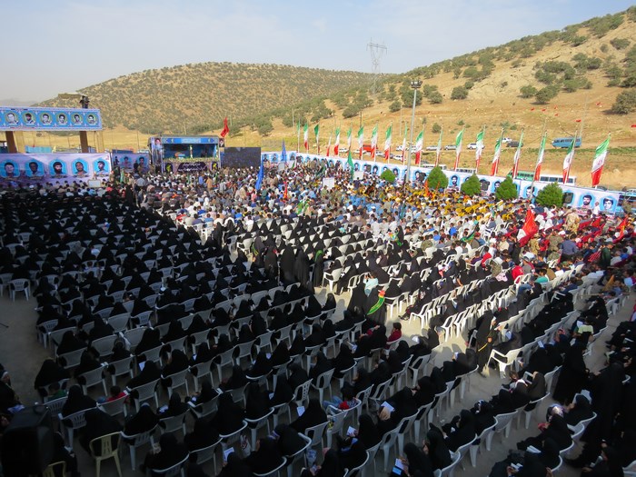 مراسم گرامیداشت عملیات غرورآفرین مرصاد برگزار شد + تصاویر