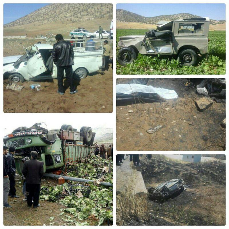 خطر مرگ در جاده های کرمانشاه بخاطر مدیران ناتوان 