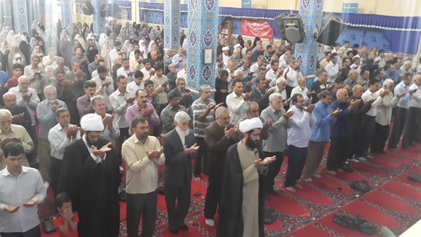 اقامه نماز عید قربان در اسلام آبادغرب+تصاویر