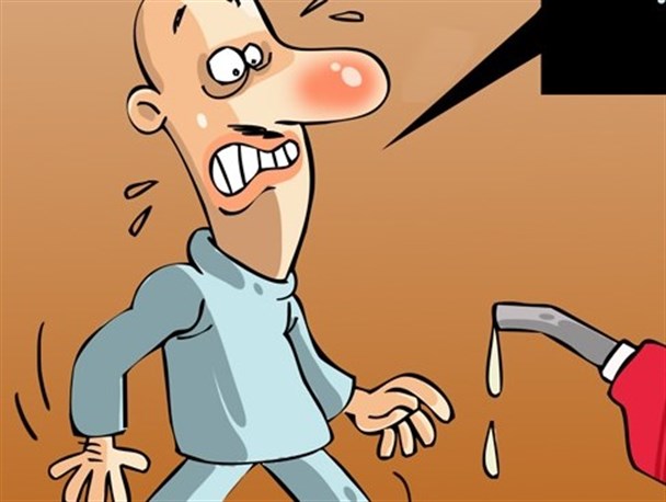 وزیر نفت: خبر گرانی بنزین را شنیده‌ام!/ کارتون