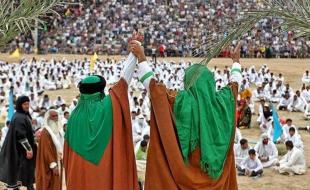 بازسازی واقعه غدیر در ۸ شهرستان استان کرمانشاه