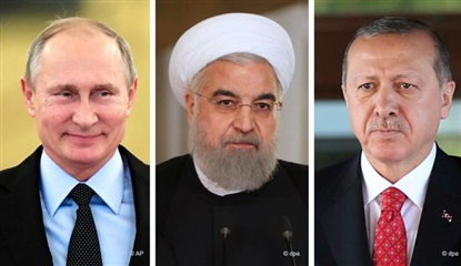 نشست سران ایران, روسیه و ترکیه در تهران برگزار می‌شود 