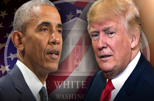 اولین تقابل جدی اوباما با ترامپ پس از ۲۰ ماه 
