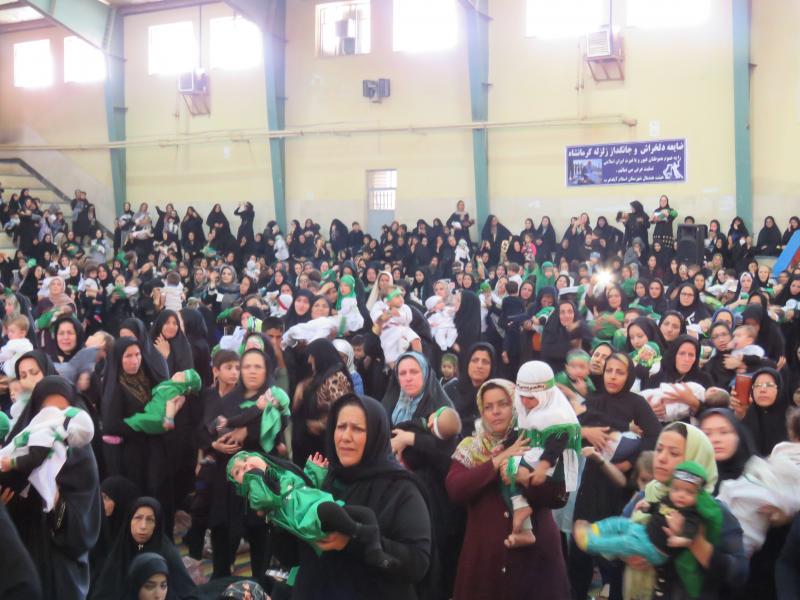  همایش شیرخوارگان حسینی در اسلام آبادغرب+تصاویر 