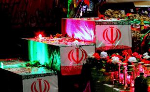 کرمانشاهی‌ها با «شهدای گمنام» وداع کردند