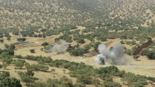 تمرینات تاکتیکی گردان امام حسین( ع )شهرستان دالاهو+تصاویر