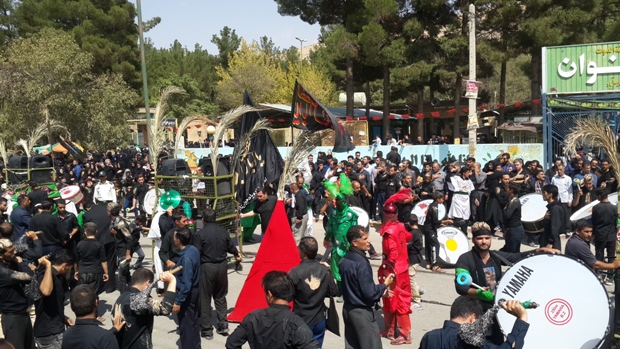 عزاداری عاشورای حسینی(ع) در اسلام آبادغرب+تصاویر