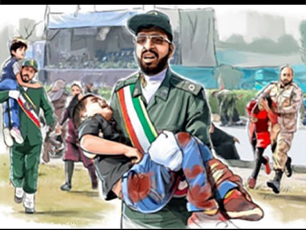 واکنش هنرمندان به حادثه تروریستی اهواز/کارتون