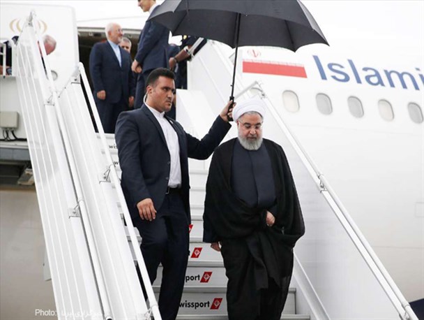 ورود روحانی به نیویورک/تصاویر