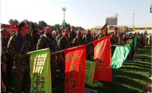 رزمایش «اقتدارعاشورایی» با حضور ۲۰ هزار نفری بسیجیان آغاز شد رزمایش «اقتدارعاشورایی» با حضور ۲۰ هزار نفری بسیجیان آغاز شد