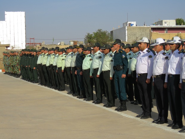 صبحگاه مشترک نیرو های مسلح در اسلام آباد غرب برگزار شد 