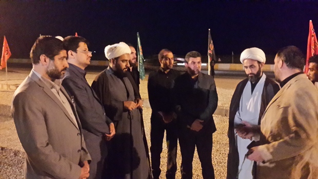 بازدید شبانه مسئولین اسلام آبادغرب از موکب های شهرستان/لزوم علائم گذاری نقاط حادثه خیز جاده اسلام آبادغرب-حمیل+تصاویر