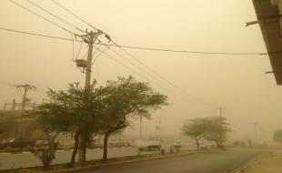 تداوم غبارآلودگی هوا تا اواخر امروز