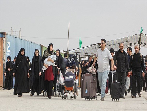 بیش از ۹۰ درصد زائران اربعین به کشور بازگشتند