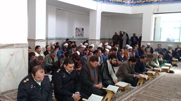 مراسم بزرگداشت آیت الله هاشمی شاهرودی در اسلام آبادغرب برگزار شد