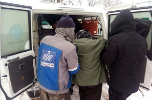 نجات جان دو بیمار قلبی و تنفسی در روستای کولسه توسط امدادگران هلال احمراسلام آبادغرب