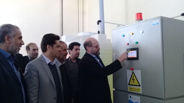 افتتاح 3 طرح بهسازی آبرسانی و سامانه الکترولیز نمک طعام در اسلام آبادغرب+تصاویر