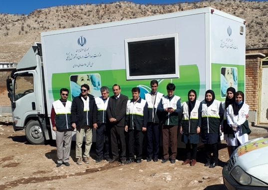 ارائه خدمات رایگان کاروان سلامت بسیج جامعه پزشکی در اسلام آبادغرب+تصاویر