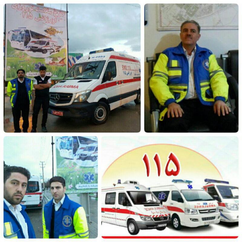 آمادگی پایگاه های فوریت‌های پزشکی اسلام آبادغرب در تعطیلات نوروز