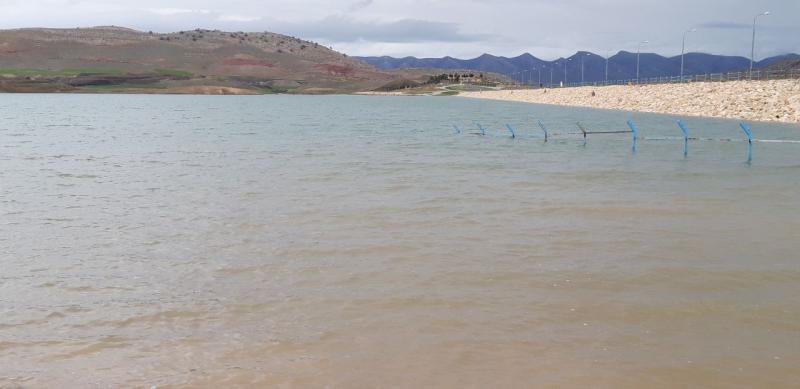  تکمیل ظرفیت سد شیان اسلام آبادغرب+عکس