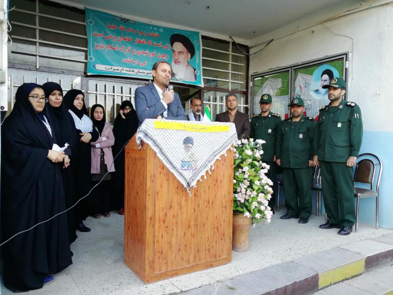 اعلام حمایت دانش آموزان و فرهنگیان شهرستان اسلام آبادغرب از خدمات شایسته سپاه پاسداران+تصاویر