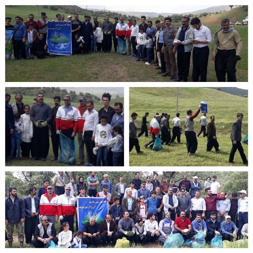 اجتماع حامیان محیط زیست و منابع طبیعی در قالب پویش مردمی حامیان سرزمین پاک سبز ایران در اسلام آبادغرب+عکس