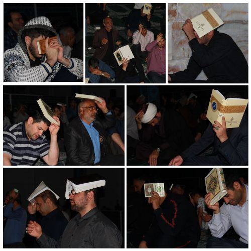 تصاویری از مراسم احیای اولین شب قدر در اسلام آبادغرب تصاویری از مراسم احیای اولین شب قدر در اسلام آبادغرب