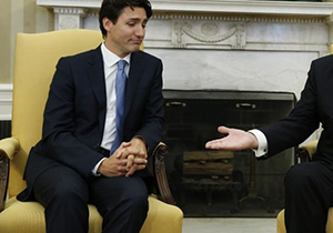 دست ندادن «ترامپ برزیل» به نخست وزیر کانادا + فیلم 