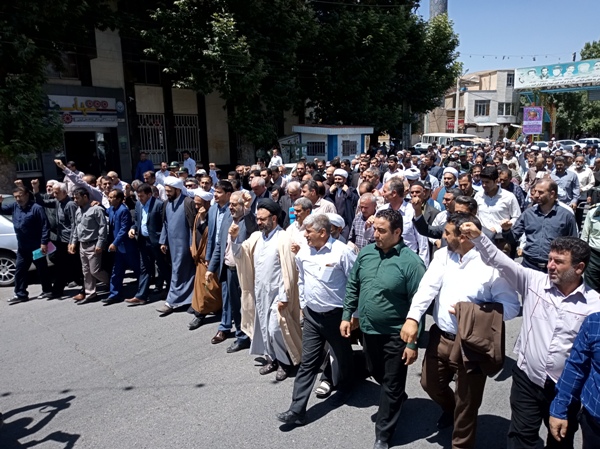 برگزاری راهپیمایی حجاب و عفاف در اسلام آبادغرب+تصاویر